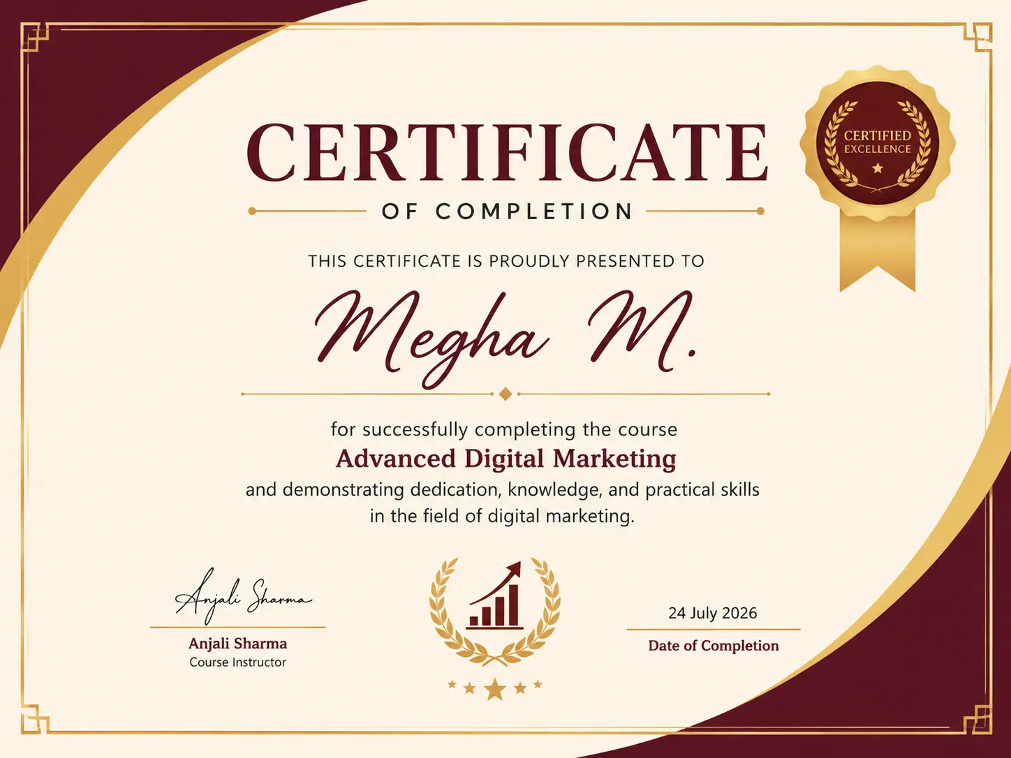 advanced digital marketing certificate
